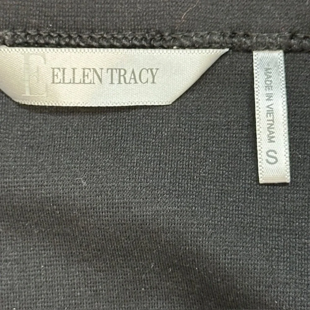 Ellen Tracy Black Career Pencil Skirt Business Office Wear Women Size‎ S